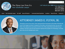 Tablet Screenshot of flynnlawoffices.com